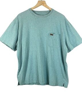 Men’s Pendleton Deschutes Pocket Tee Short-Sleeve Crewneck in Green Size XL